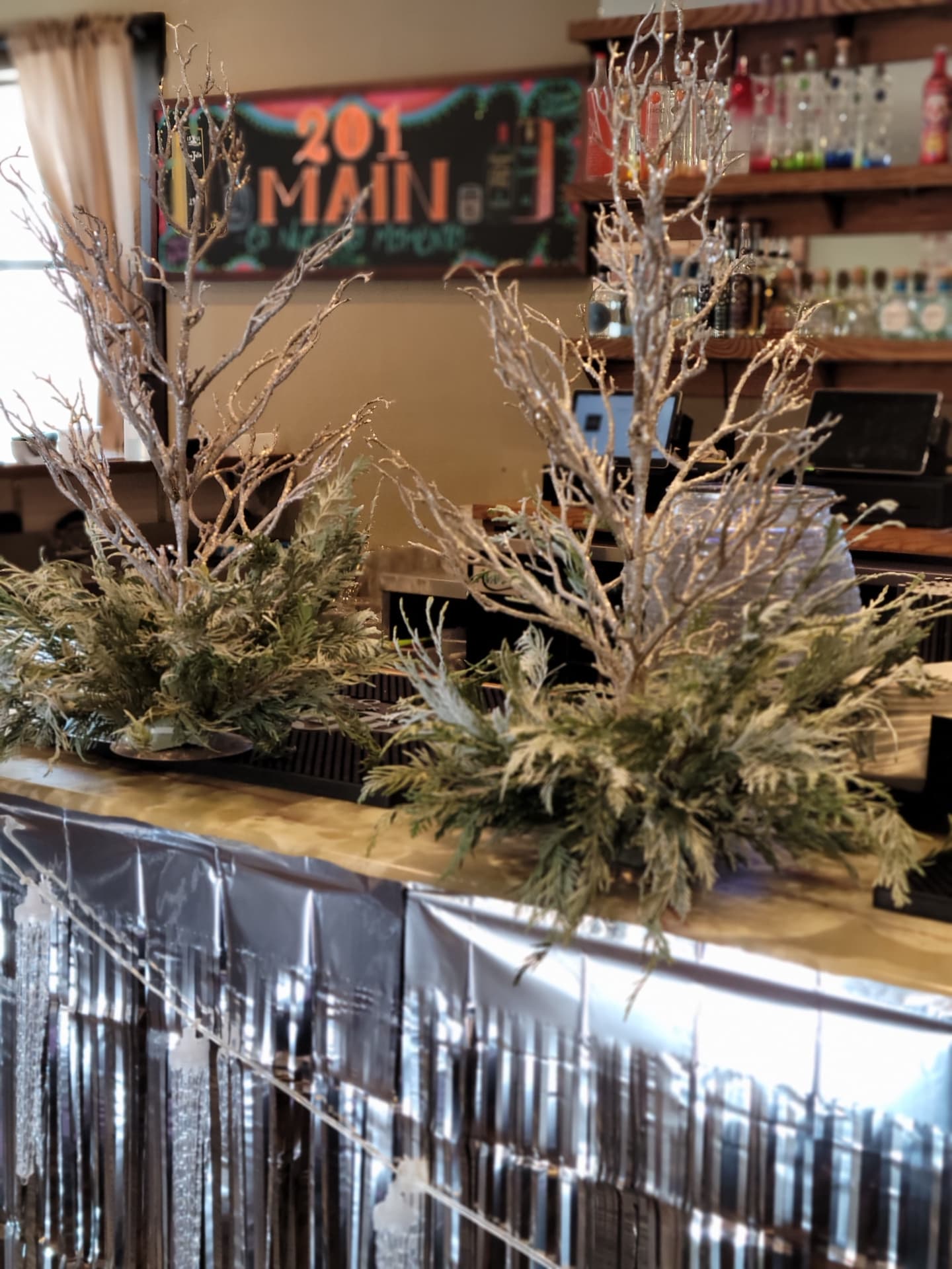 Winter Bar Styling