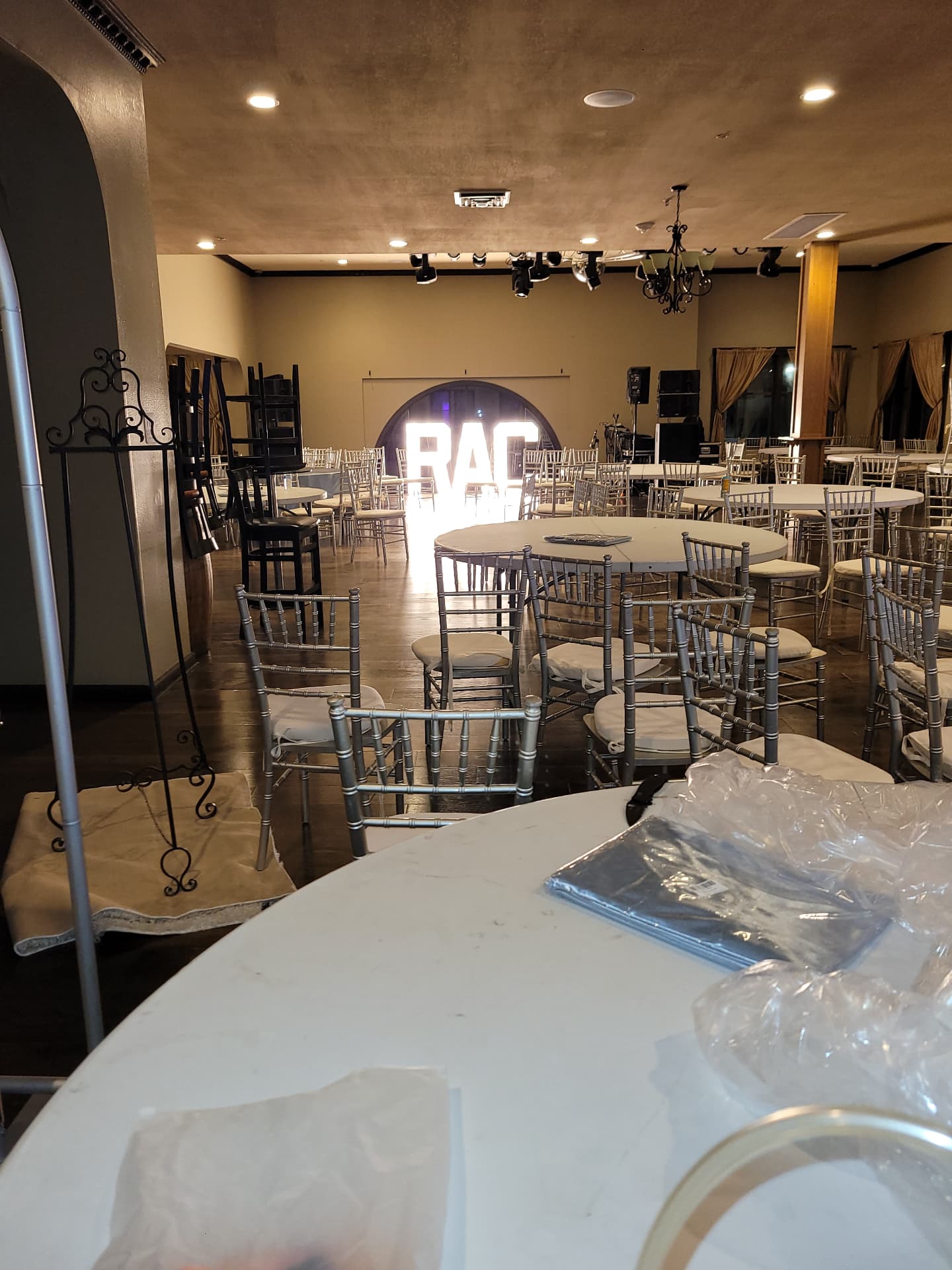 Marquee Letters Reception